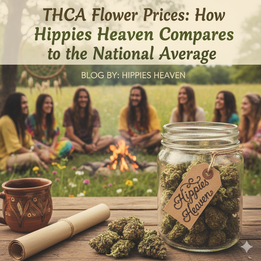 THCA Flower Prices: How Hippies Heaven Compares to the National Average