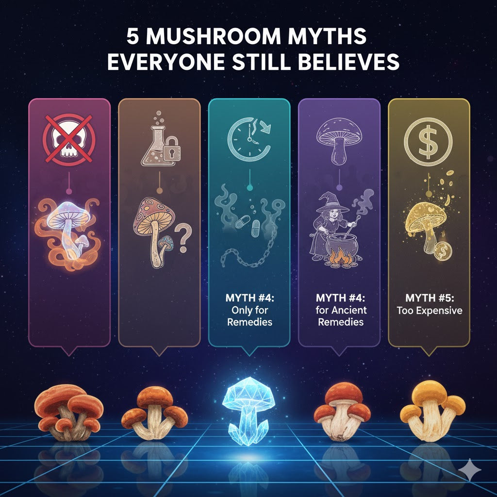 5 Mushroom Myths Everyone Still Believes