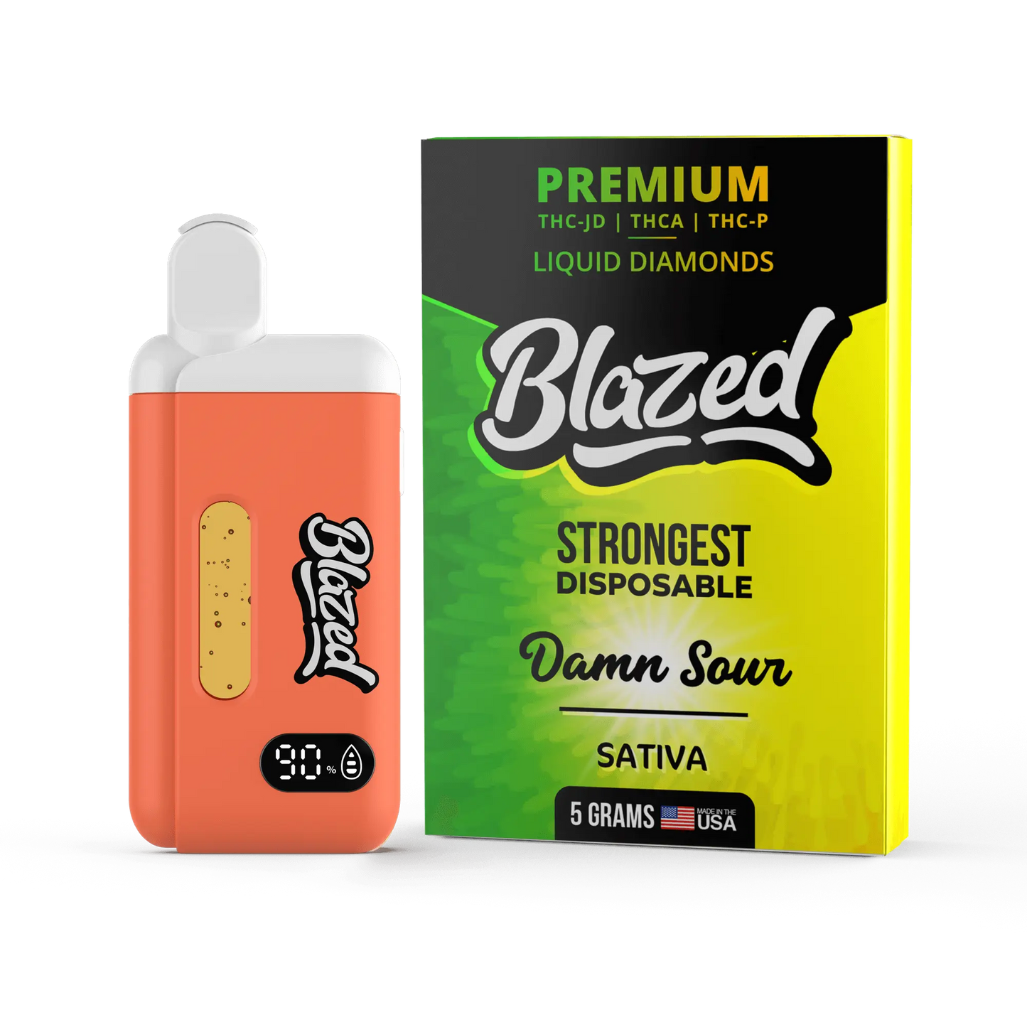 THCA + Delta-9P 5g Disposable – Blazed